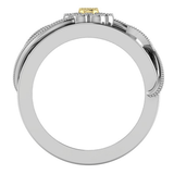 Trellis Smart Ring Jacket in 14k Gold with Diamonds - Simon G. Jewelry