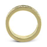 Wedding Band Set In 18k Gold With Diamonds - Simon G. Jewelry