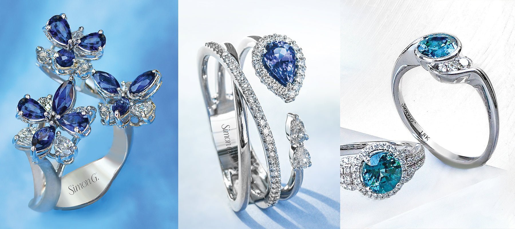 Blue Gemstones - Simon G. Jewelry