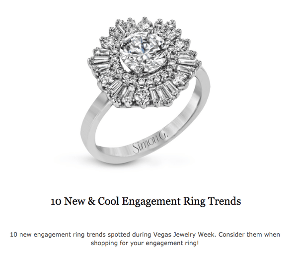 Engagement 101 - Simon G. Jewelry