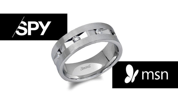 Men&#039;s Ring On Spy And Msn - Simon G. Jewelry