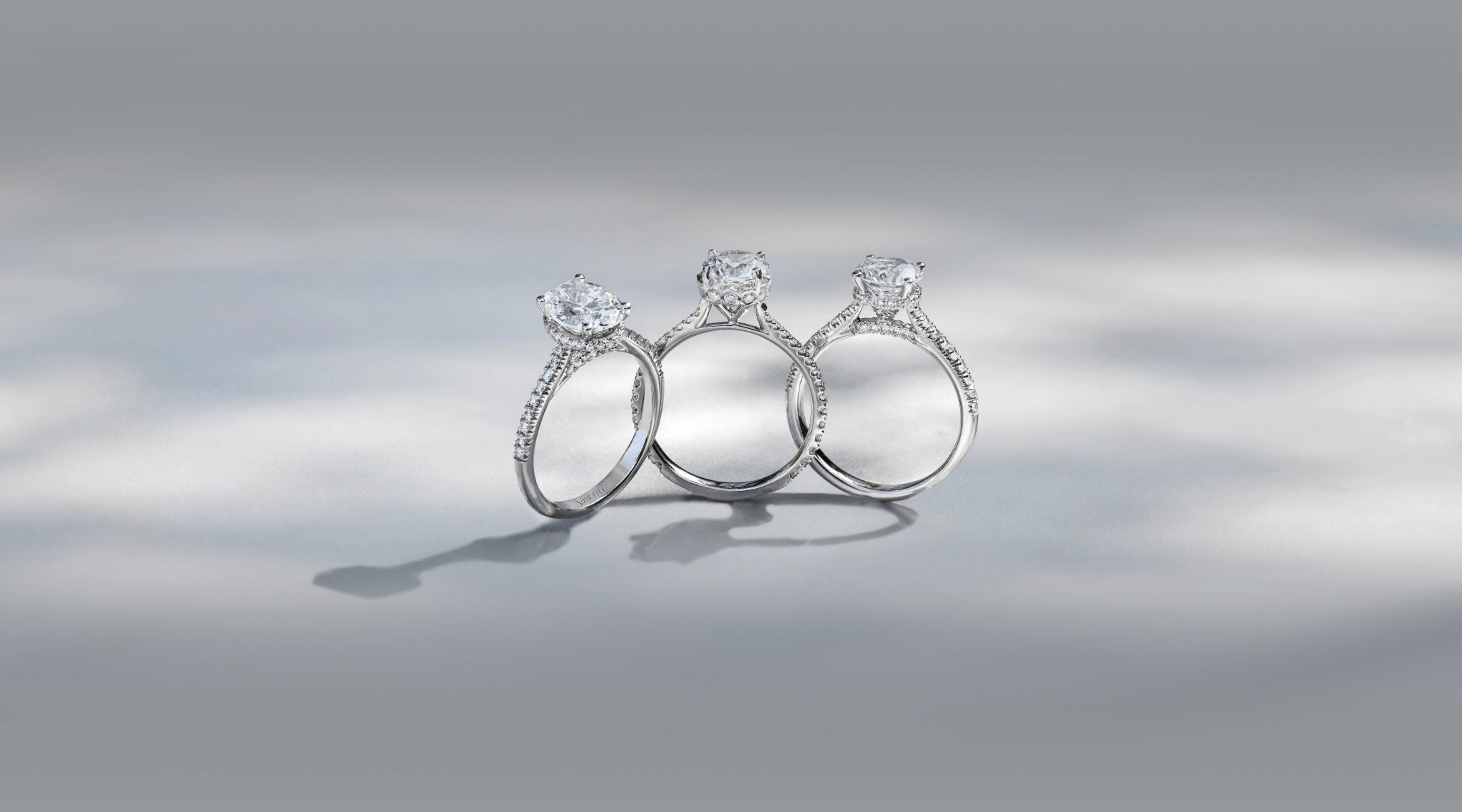 Hidden Halo Engagement Rings - Simon G. Jewelry