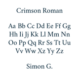 Engravable Bar Charm in 14k Gold