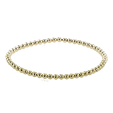 Beaded Bracelet in 14k Gold