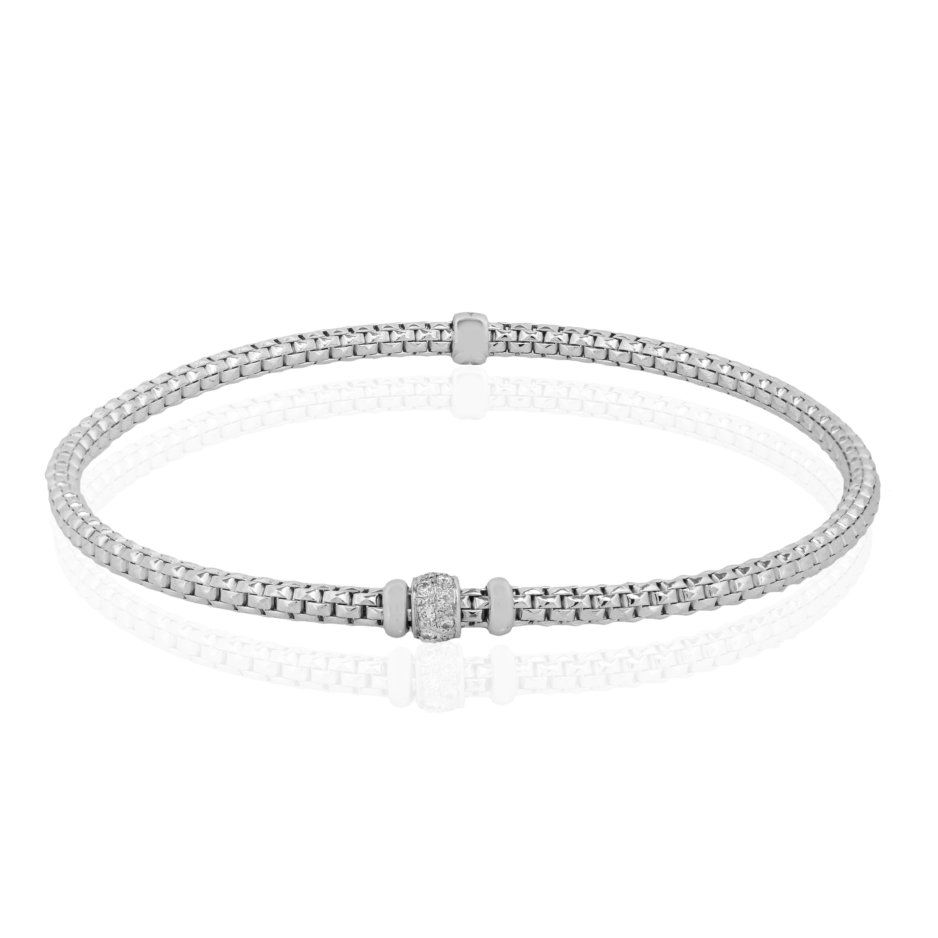 Bracelet in 18k Gold with Diamonds
