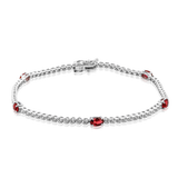 Color Bracelet in 18k Gold with Diamonds