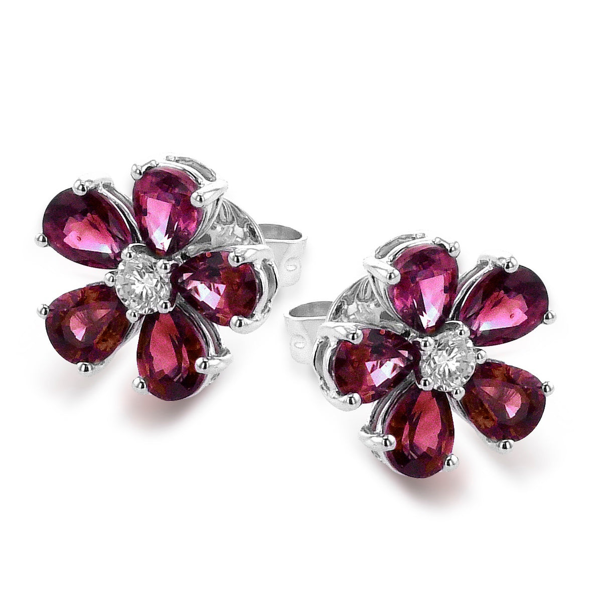 Color Earring in 18k Gold - test