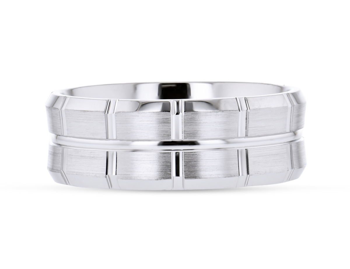 Men's Wedding Band In 14k Or 18k Gold