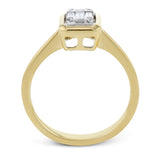 Fashion Ring in 18k Gold With Diamonds