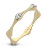 Fashion Ring in 18k Gold with Diamonds
