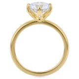 Engagement Ring in 18k Gold with Diamonds