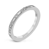 Eternity Wedding Band in 18k Gold with Diamonds