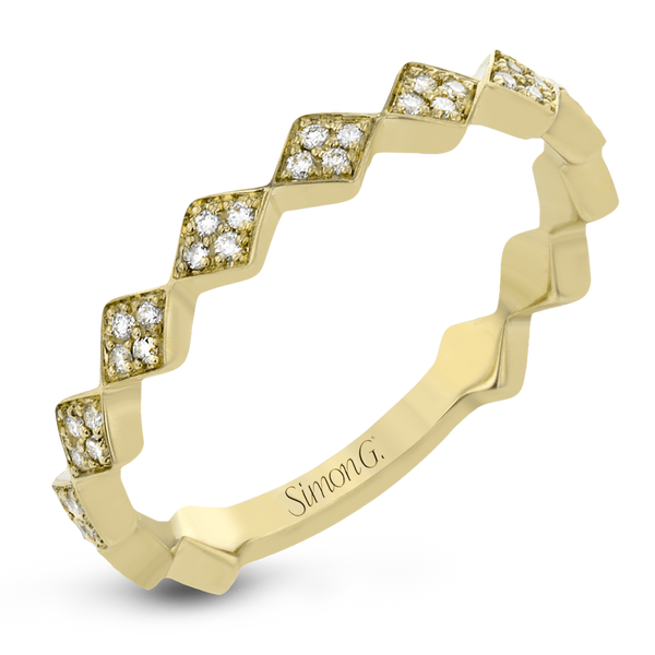 Fashion Ring In 14k Gold With Diamonds