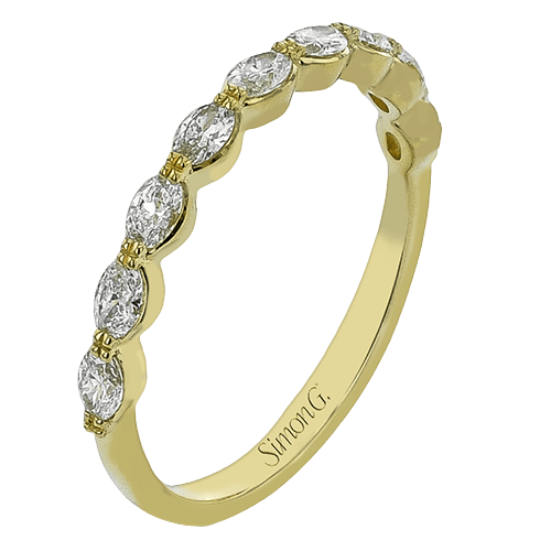 Anniversary Ring in 18k Gold - Simon G. Jewelry