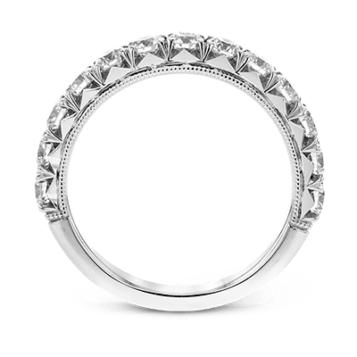 Anniversary Ring In 18k Gold With Diamonds - Simon G. Jewelry