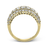 Anniversary Ring In 18k Gold With Diamonds - Simon G. Jewelry