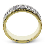 Anniversary Ring In 18k Gold With Diamonds - Simon G. Jewelry