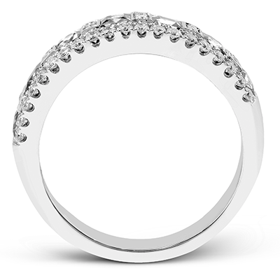 Anniversary Ring in 18k Gold with Diamonds - Simon G. Jewelry