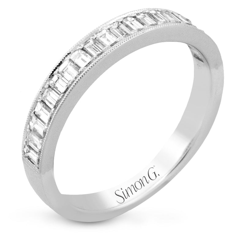 Anniversary Ring In 18k Gold With Diamonds - Simon G. Jewelry