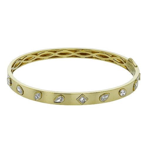 Bangle in 18k Gold - Simon G. Jewelry