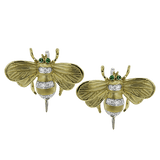 Bee Earrings in 18k Gold with Diamonds - Simon G. Jewelry