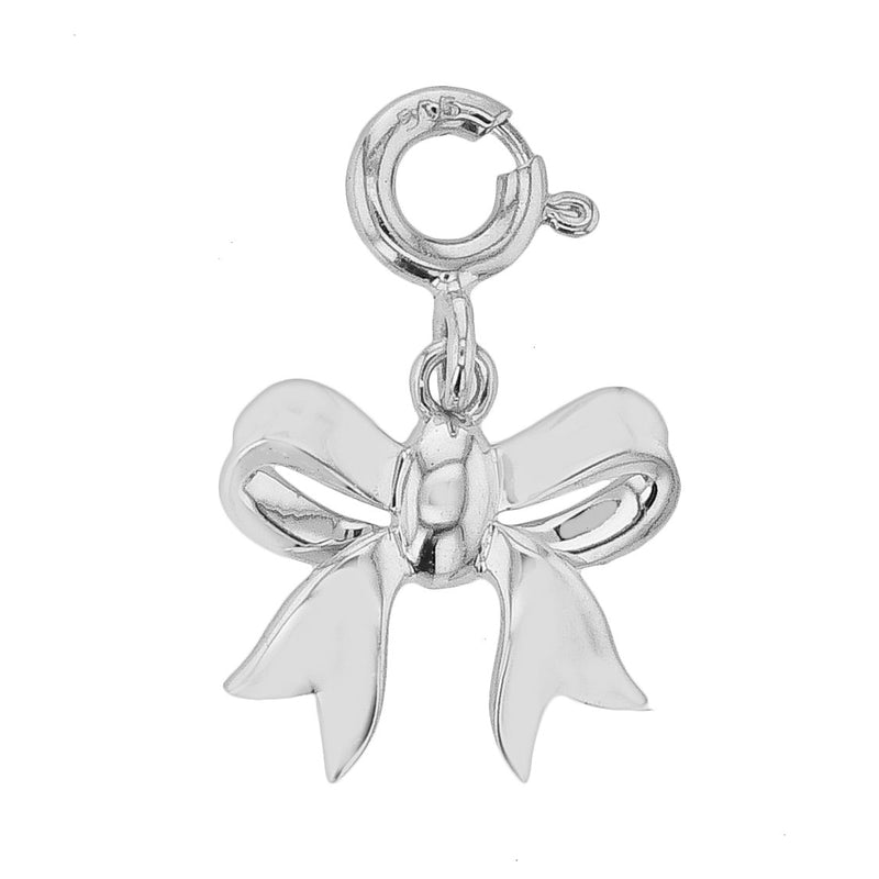 Bow Charm in 14k Gold - Simon G. Jewelry