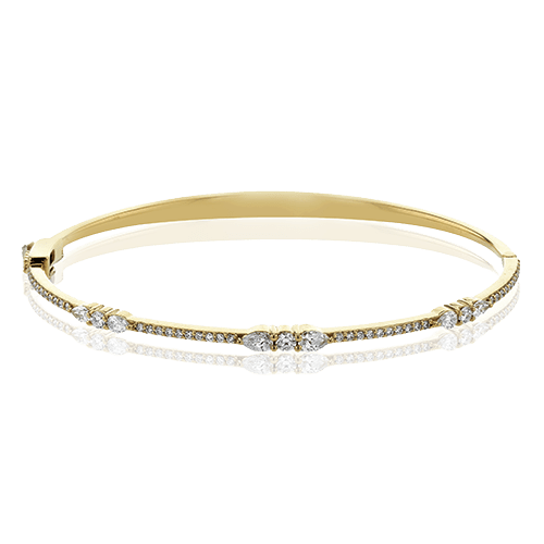 Bracelet in 14k Gold with Diamonds - Simon G. Jewelry