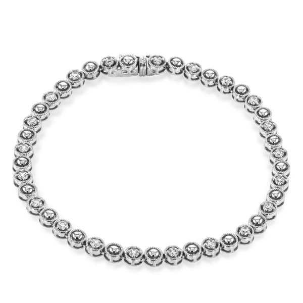 Bracelet in 18k Gold with Diamonds - Simon G. Jewelry