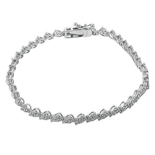 Bracelet in 18k Gold with Diamonds - Simon G. Jewelry