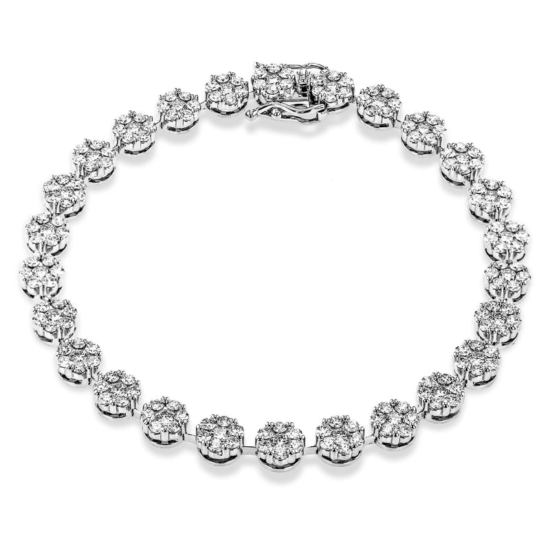 Bracelet in 18k Gold with Diamonds - Simon G. Jewelry