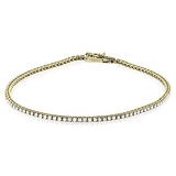 Bracelet in 18k Gold with Diamonds - Simon G. Jewelry