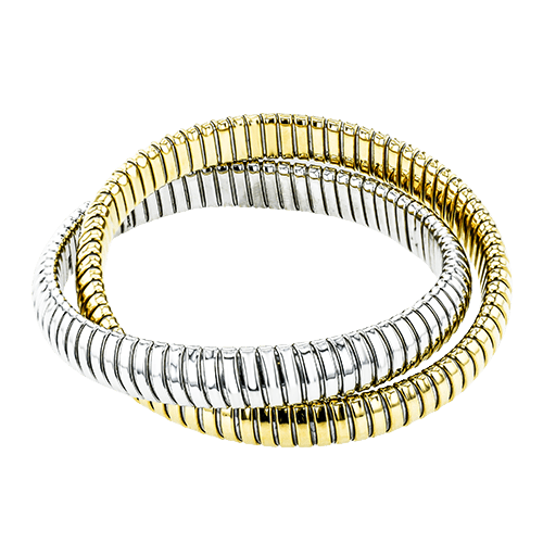 Cable Twist Bangle in 18k Gold - Simon G. Jewelry