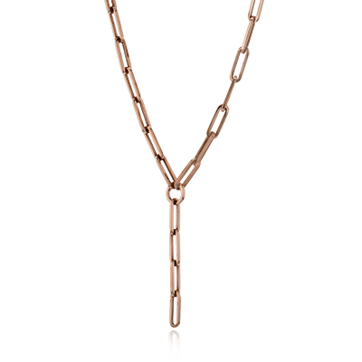 Chain Link Necklace in 18k Gold - Simon G. Jewelry