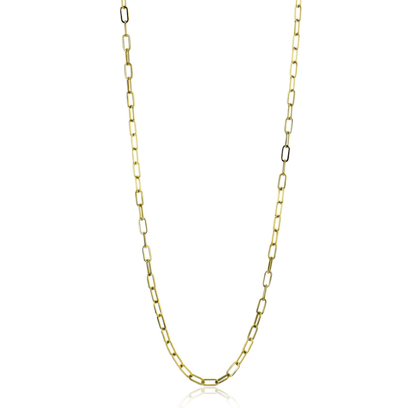 Chain Link Necklace in 18k Gold - Simon G. Jewelry