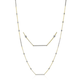 Chain Necklace in 18k Gold with Diamonds - Simon G. Jewelry