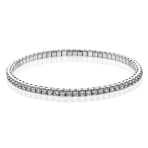 Classic Diamond Tennis Bracelet in 18k Gold - Simon G. Jewelry
