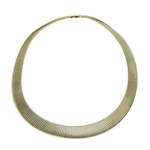 Collar Necklace in 18k Gold - Simon G. Jewelry