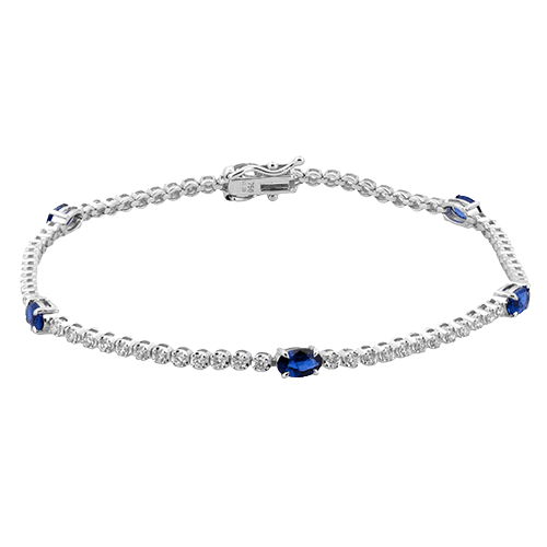 Color Bracelet in 18k Gold with Diamonds - Simon G. Jewelry
