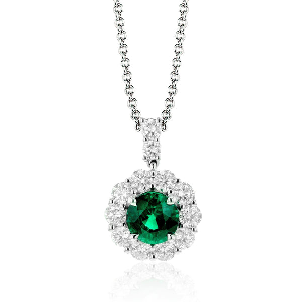 Color Pendant in 18k Gold with Diamonds - Simon G. Jewelry