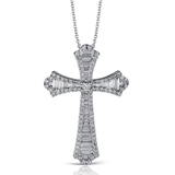 Cross Pendant in 18k Gold with Diamonds - Simon G. Jewelry