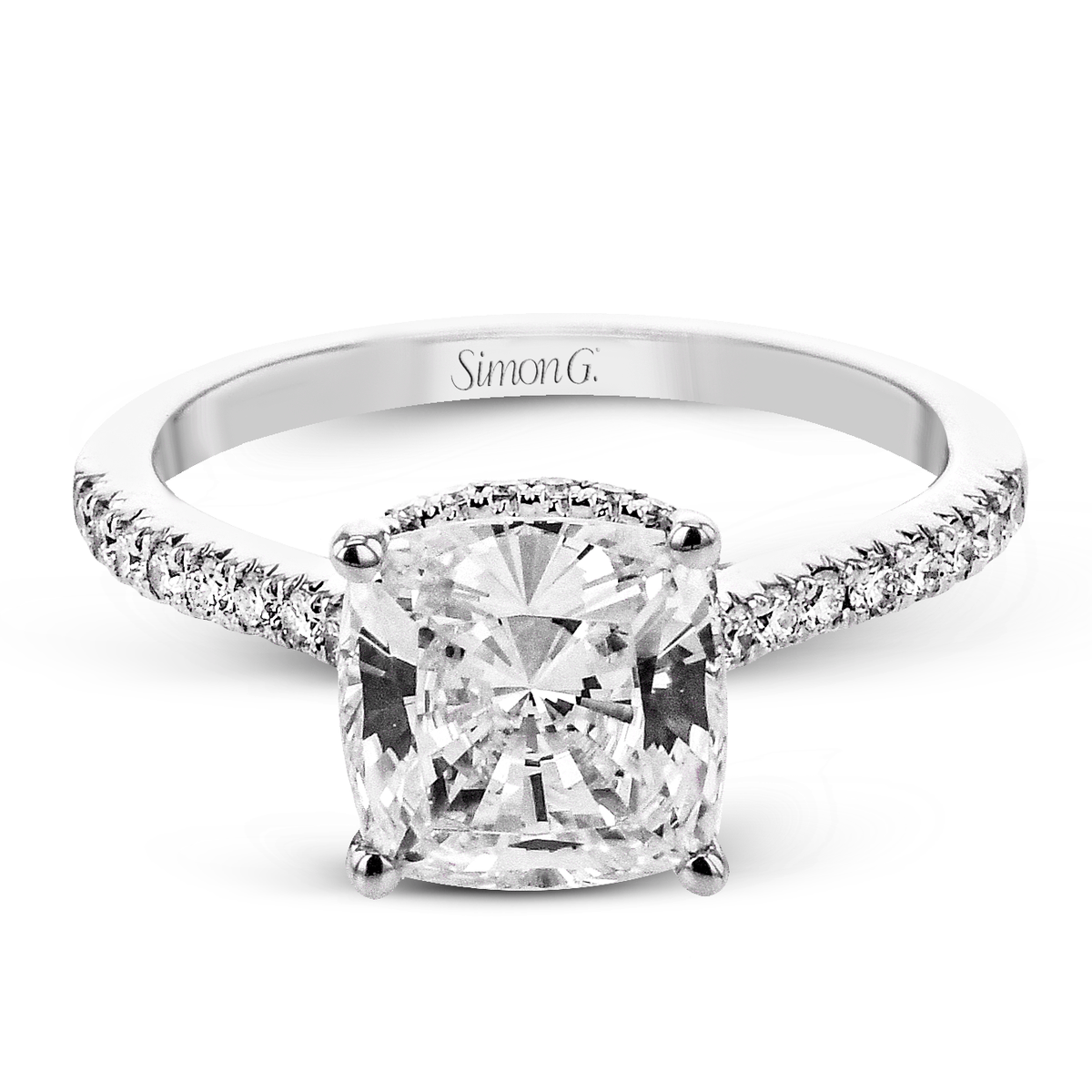 Hidden halo engagement ring blue nile online