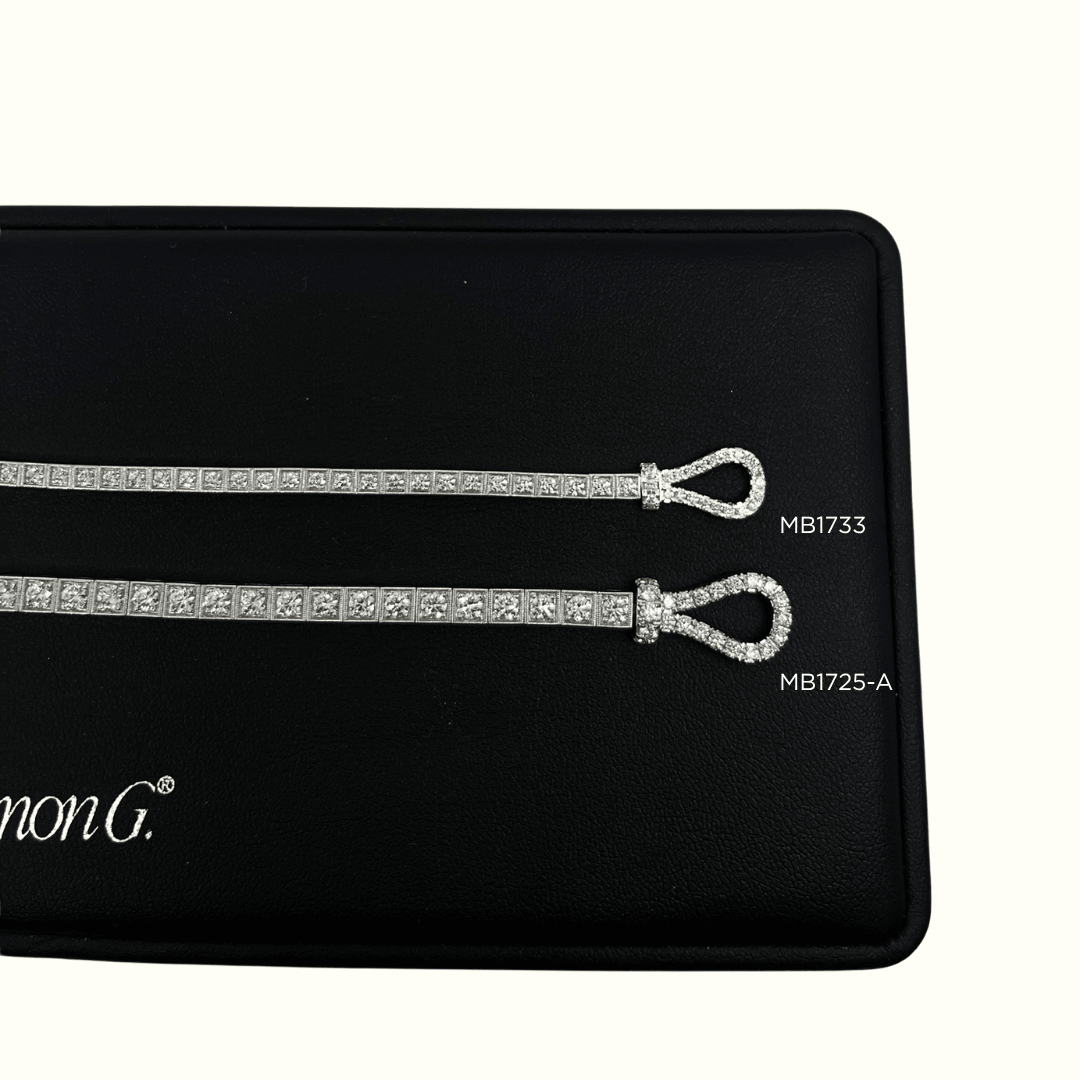 Diamond Buckle Bracelet - 5 Carats - Simon G. Jewelry