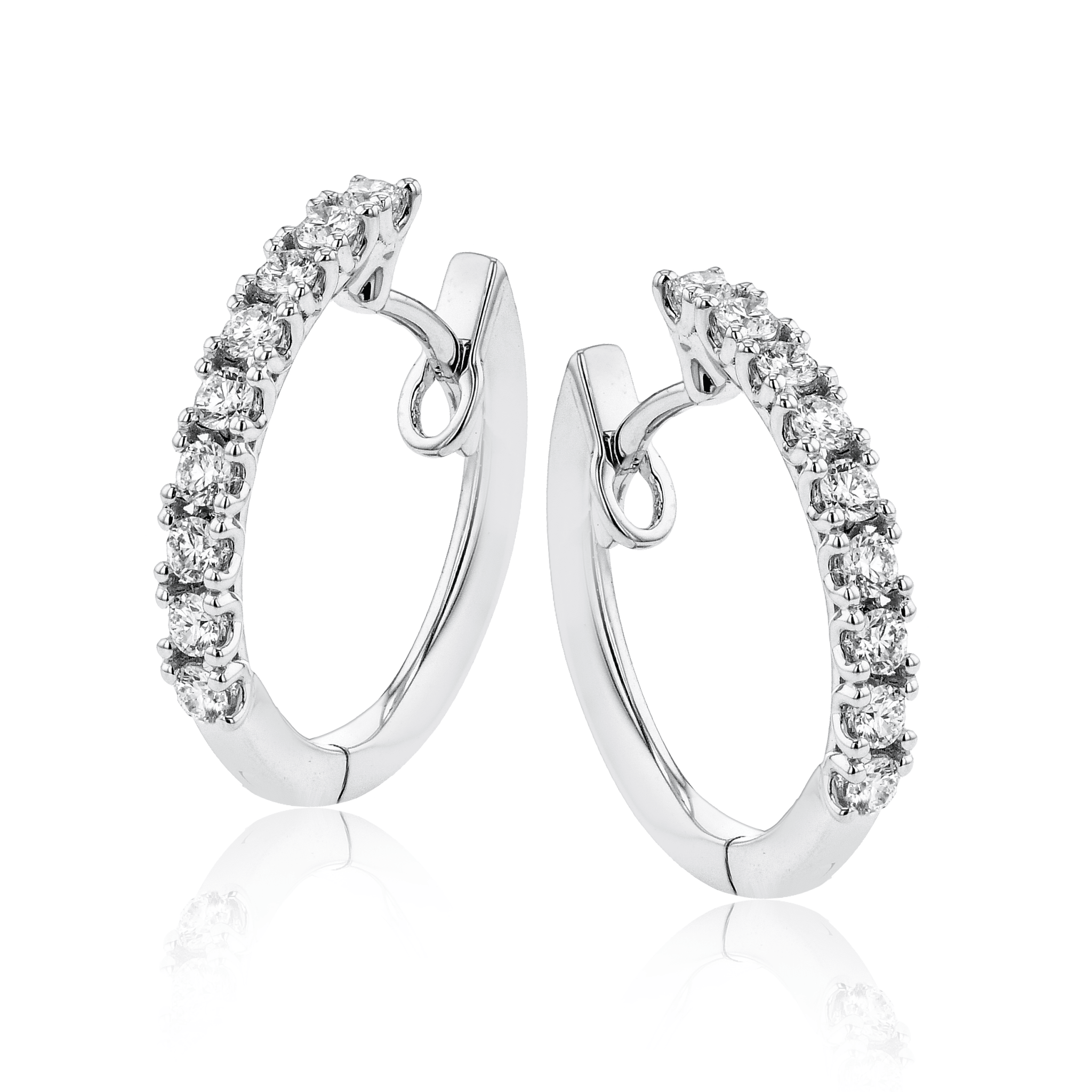 Diamond Hoop Earrings - Simon G. Jewelry