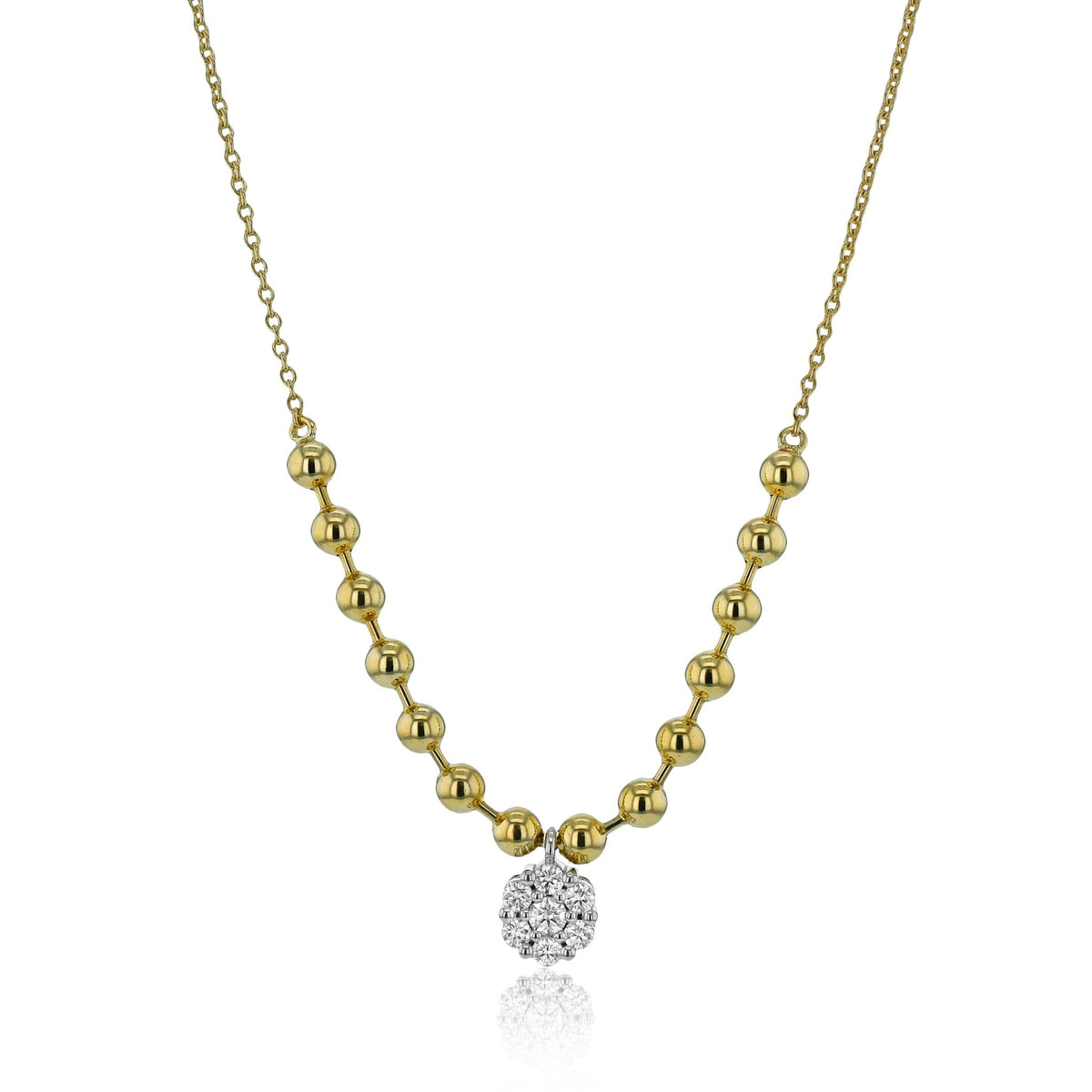 Diamonds Pendant Necklace in 18k Gold - Simon G. Jewelry