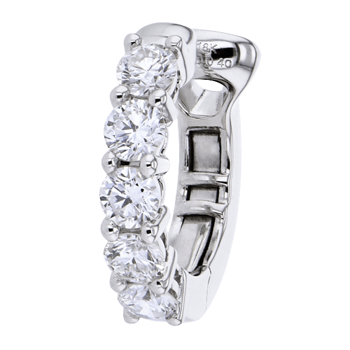 Earring in 18k Gold with Diamonds - Simon G. Jewelry