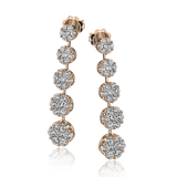 Earrings in 18k Gold with Diamonds - Simon G. Jewelry