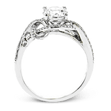 Engagement Ring in 18k Gold with Diamonds - Simon G. Jewelry