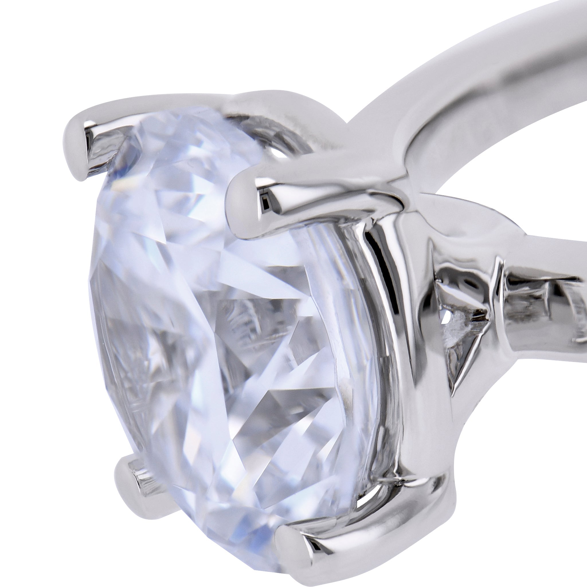 Engagement Ring in 18k Gold with Diamonds - Simon G. Jewelry