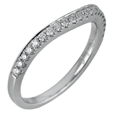 Engagement Ring in 18k Gold with Diamonds - Simon G. Jewelry