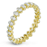 Eternity Fashion Ring in 18k Gold with Diamonds - Simon G. Jewelry